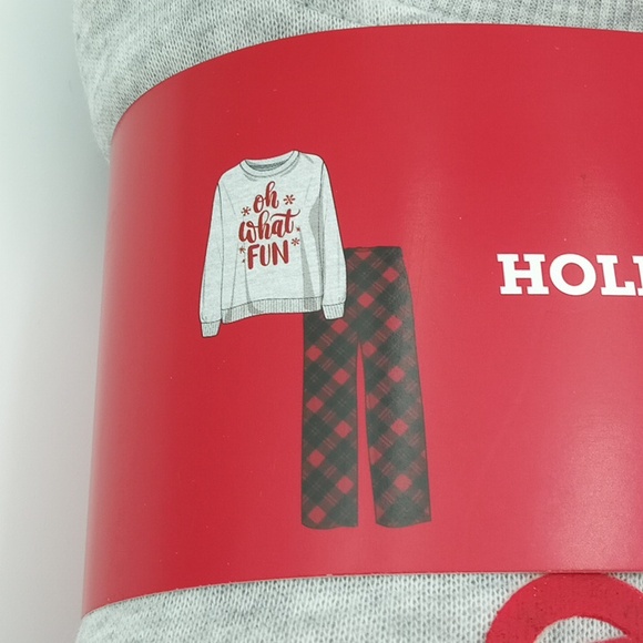 (Christmas) Oh What Fun Pajama Set Women's XL New - Picture 2 of 4